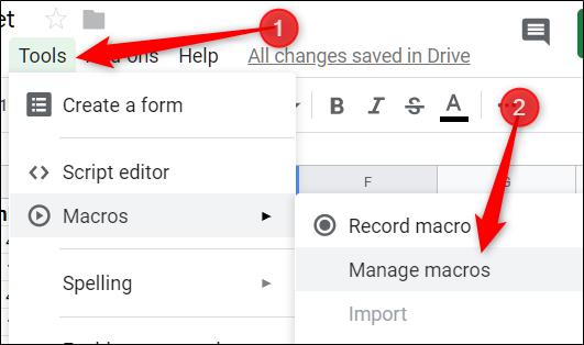 Hướng dẫn cách tự động hóa Google Sheets bằng Macro